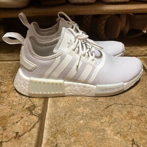 Adidas Triple White NMD R1 Sneakers
